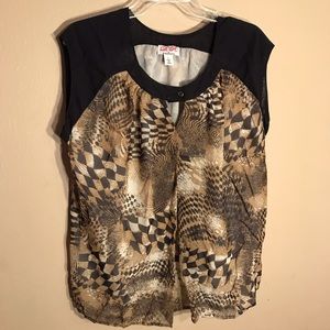 DR by D Rodrigues top sleeveless large lined